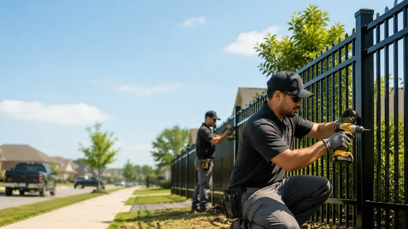 Metal Fence Installation in Toronto, KS